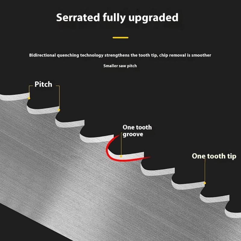 Long Coarse Tooth Handsaw Blade 400 500 600mm Durability Bone Cutter