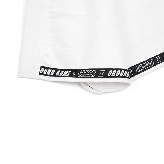 Ground Game Kimono/Gi BJJ Men's Gamer 2.0 White A2L