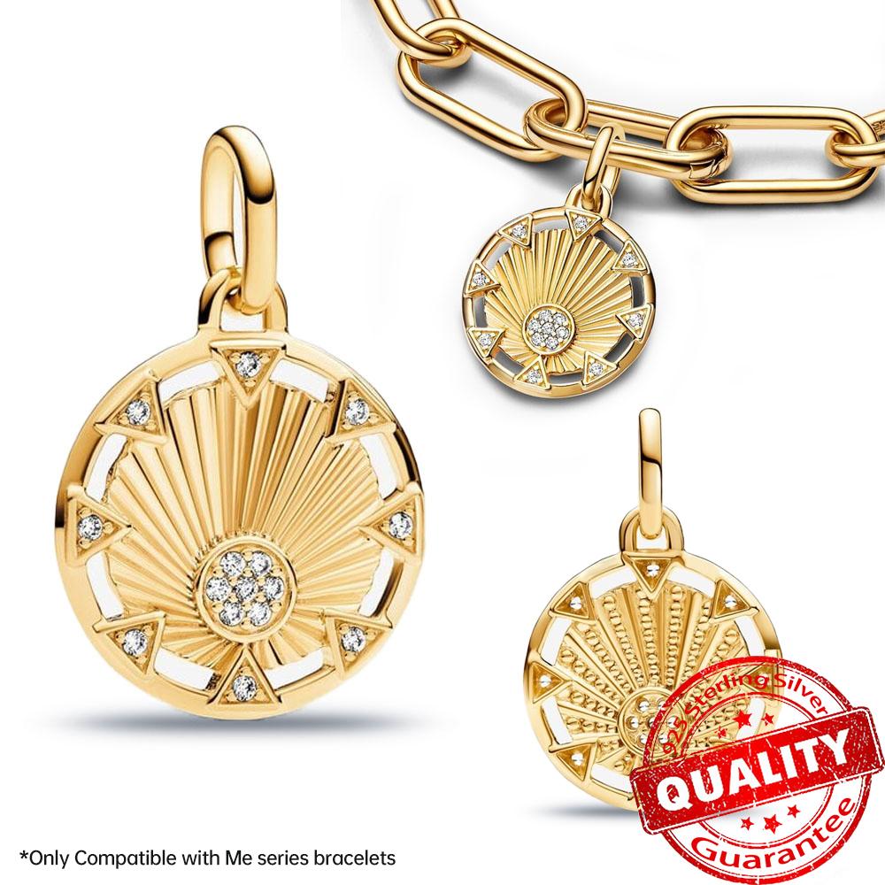 Оригинальные Медные Крылья Ангела Сердце Удача Божья Коровка Мини Подвеска Шарм Подходит для Оригинального Браслета Me для Женщин Ювелирное Изделие Подарок