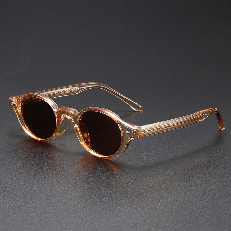 Retro Small Oval Punk Sunglasses Men Women Luxury Designer Brand Sunglasses Outdoor Driving UV Protection Eyewear Glasses