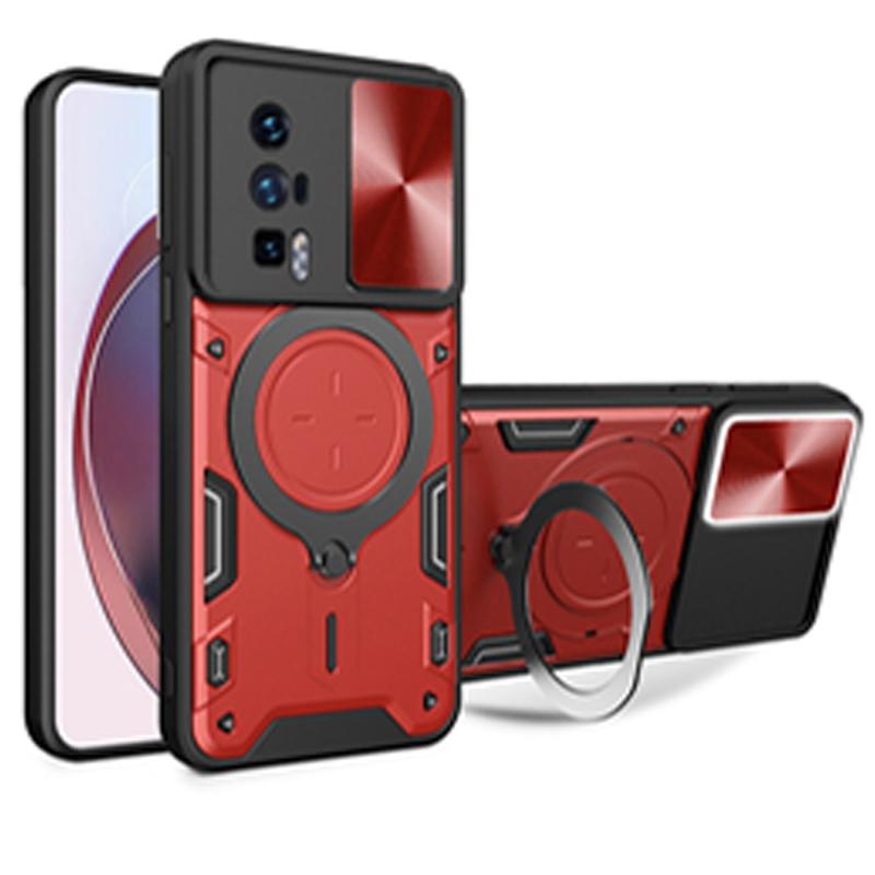 Для Xiaomi Redmi K60 Pro Чехол Автомобильный Магнитный Держатель Кольцо Чехол Для Телефона Для RedmiK60 K 60 60K K60Pro Слайд Камера Защитная Задняя Крышка