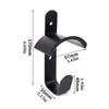 Bridle Wall Holder Wall Mount Heavy Duty Stall Hanger Horse Bridle Rack For Homes Outside Backyard Courtyard Park Garden Home