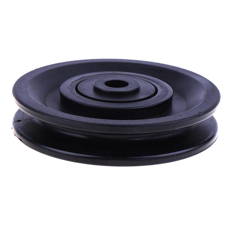 90Mm Diameter Nylon Bearing Pulley Wheel Cable Gym Fitness Equipment Part