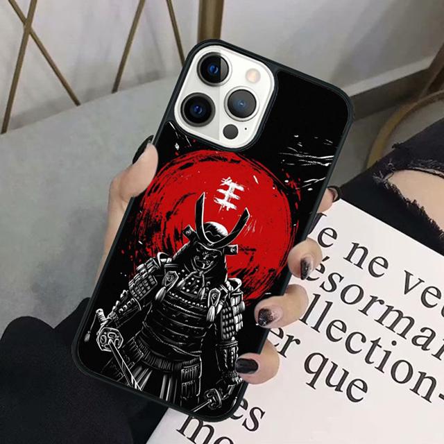 Japan Samurai Ninja Ronin Mobile Phone Cases Cover For iPhone 17 Air 16 15 14 12 13 11 Pro MAX apple Plus Coque
