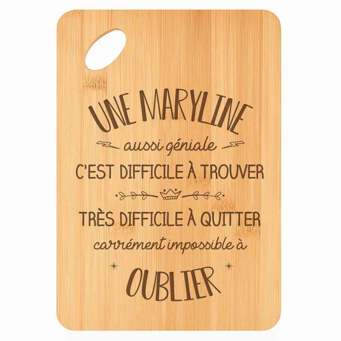 Planche à découper / Plateau apéro - PLANETEE - Rectangulaire - Bambou - 30 x 20 x 1 cm - Bords arrondis