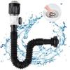Basin Installation,Flexible Drain Pipe for Bathroom, P-Trap Hose, Universal Sink Sewer Pipe, Kitchen Accessories Tool