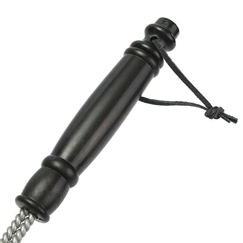 Barbecue Grill Cleaning Brush Stainless Steel Wire Bristles Grill Cleaner Metal BBQ Brush with Handle Kitchen Grill Accessories