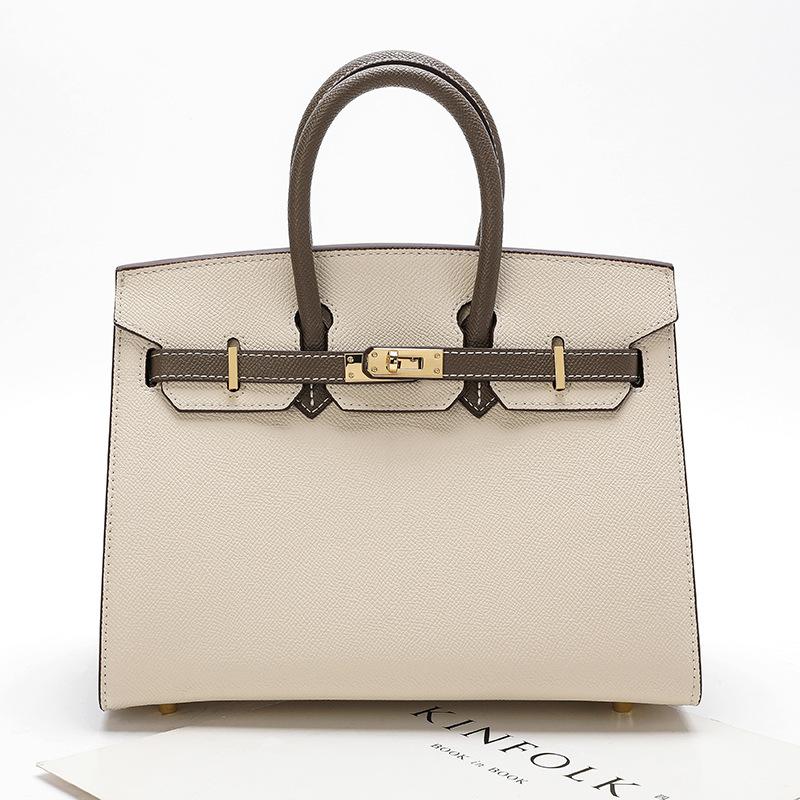 Новая сумка с внешним швом Platinum Bag из натуральной кожи с рисунком пальмы, женская, большая вместимость, универсальная сумка через плечо на одно плечо