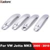 For Volkswagen VW Jetta MK5 2005 2006 2007 2008 2009 2010 Sedan 5th Ge Chrome Accessories Car Side Door Handle Cover