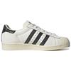 Adidas Superstar 82 белые черные змеиные кроссовки унисекс Core-White Core-Black Cream-White IF7465