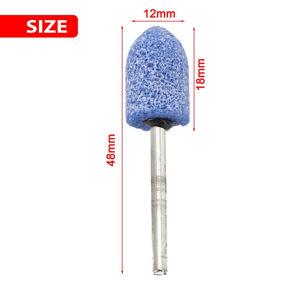 1pcs Abrasive 3mm Shank Abrasive Mounted Polishing Head