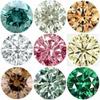 Round Brilliant Cut 5.0mm To 12.0mm D Color Moissanites Loose Stone Diamond Ring Jewelry Bracelet Material High Quality