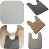 Non Slip Toilet Mat Special Backside Processing Suitable for Any Floor