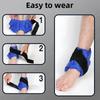 Ankle Brace Ice Pack Wrap For Injuires Hot Cold Therapy Reusable Gel Cold Pack Ankle Support For Pain Relief Sprains