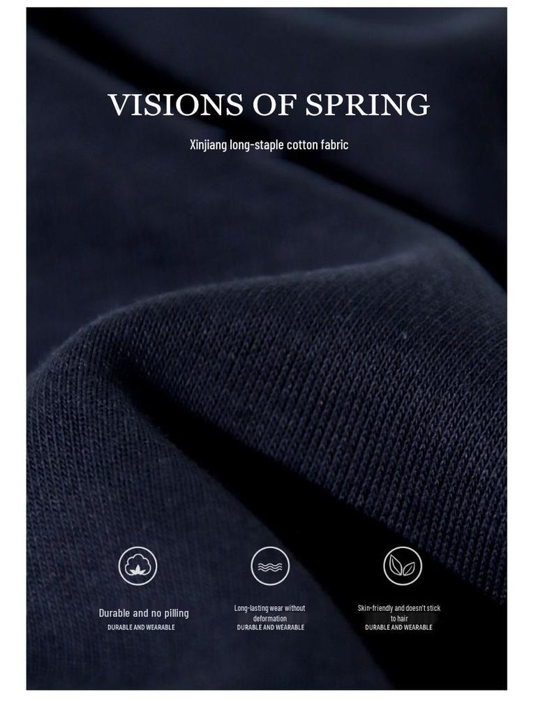 Women's Navy Blue Sporty Zipper Sweatshirt - American Style, Early Autumn 2025