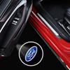 LLB4 1/2Pcs Led Car Door Welcome Laser Projector Logo Ghost Shadow Lights Courtesy Decor Lamp For Ford Focus Fiesta Ranger Mondeo