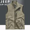 JEEP SPIRIT Men's Multi-Pocket Utility Vest