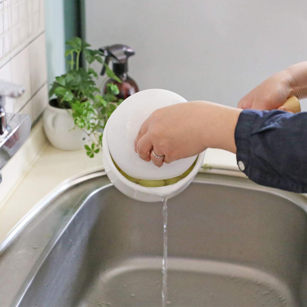 Fuji Enamel Milk Pan with Lid 15cm 1.2L IH Compatible (Purple Ash)