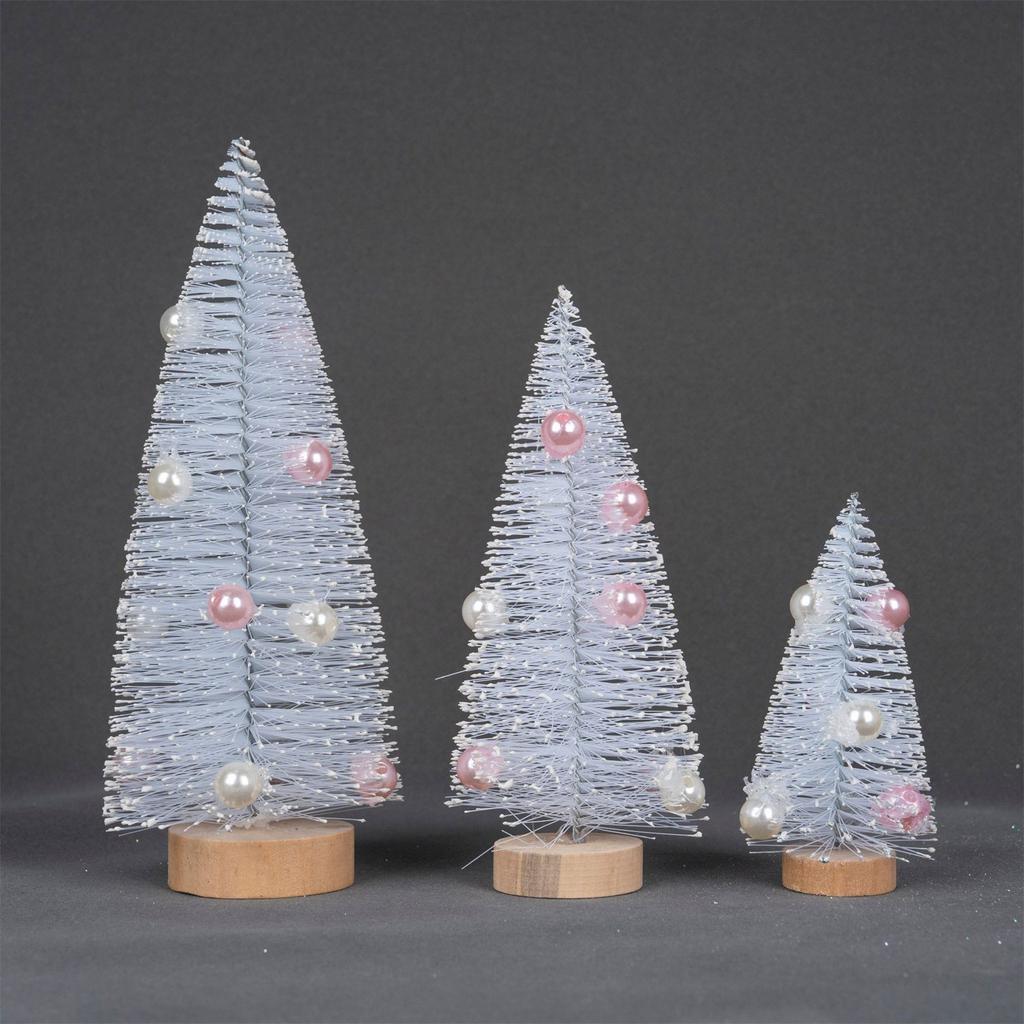 Artificial Small Christmas Trees, Suitable For Christmas Party Home Desktop Decoration Winter Ornaments