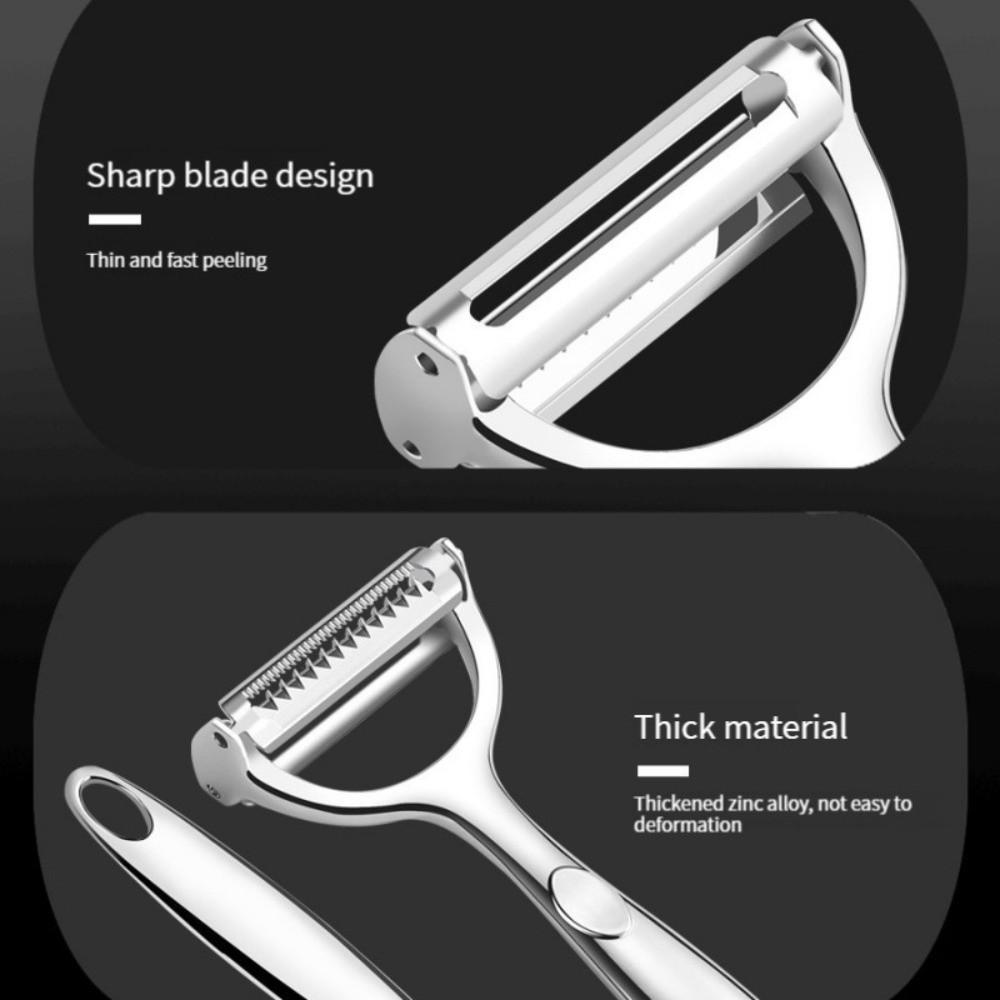 Sharp Kitchen Peeler Bar 4 in 1 Fruit Potato Peeler High Quality Cucumber Carrot Grater Kitchen