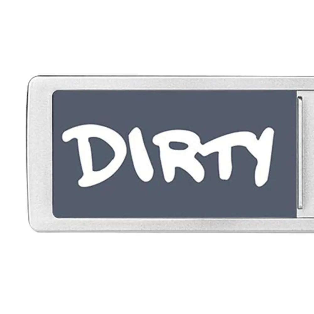 Clean Dirty Dishwasher Magnet Indicator Sign Large Text Magnetic Indicator Sign Slide Super Strong Magnet Sign Kitchen Supplies