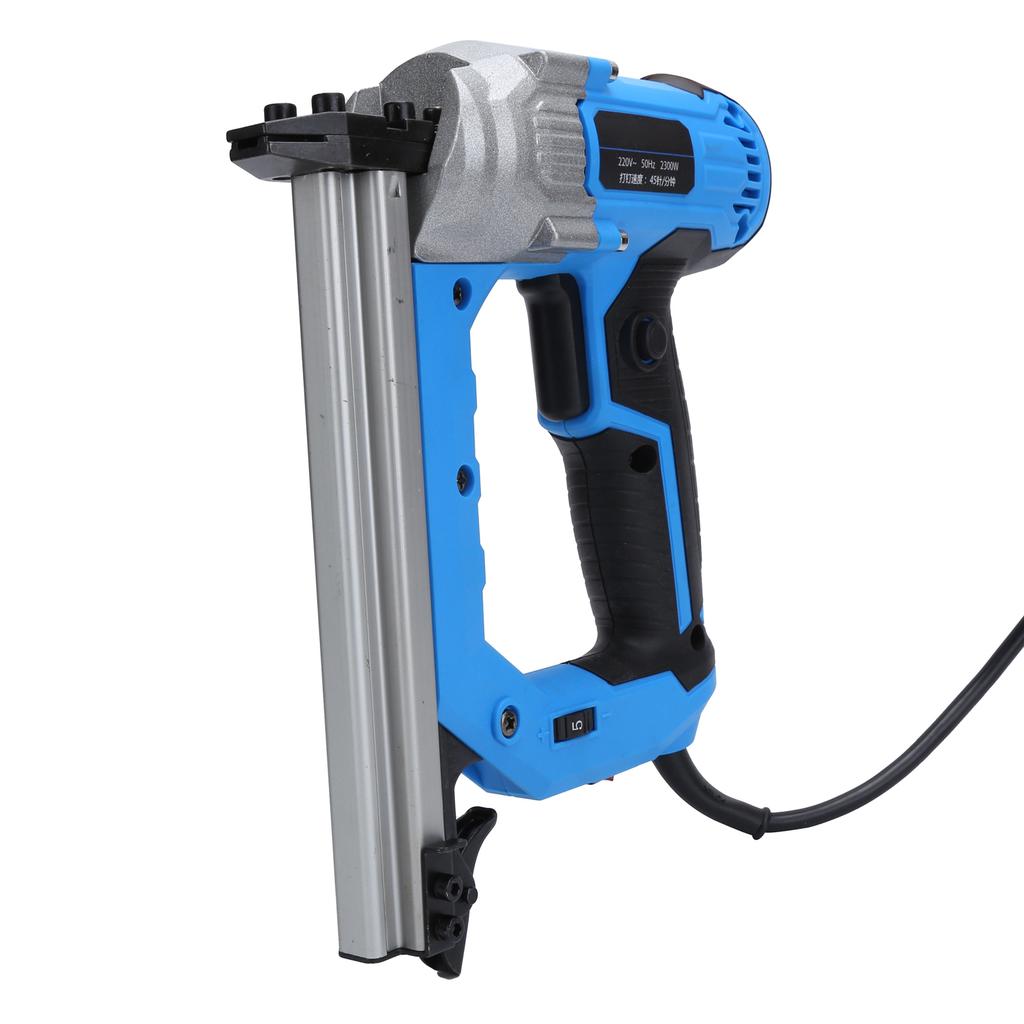 2.3KW Electric Nailer Stapler Straight Nail Staple Guns Woodworking Tool