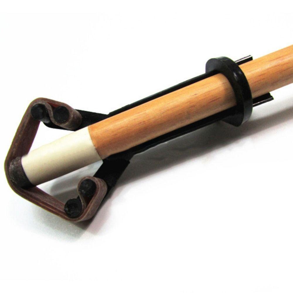 1Pc Elastic Design Tip Clip Plastic Glue Fastener New Cue Tip Clamp  Billiard Snooker Pool Cue
