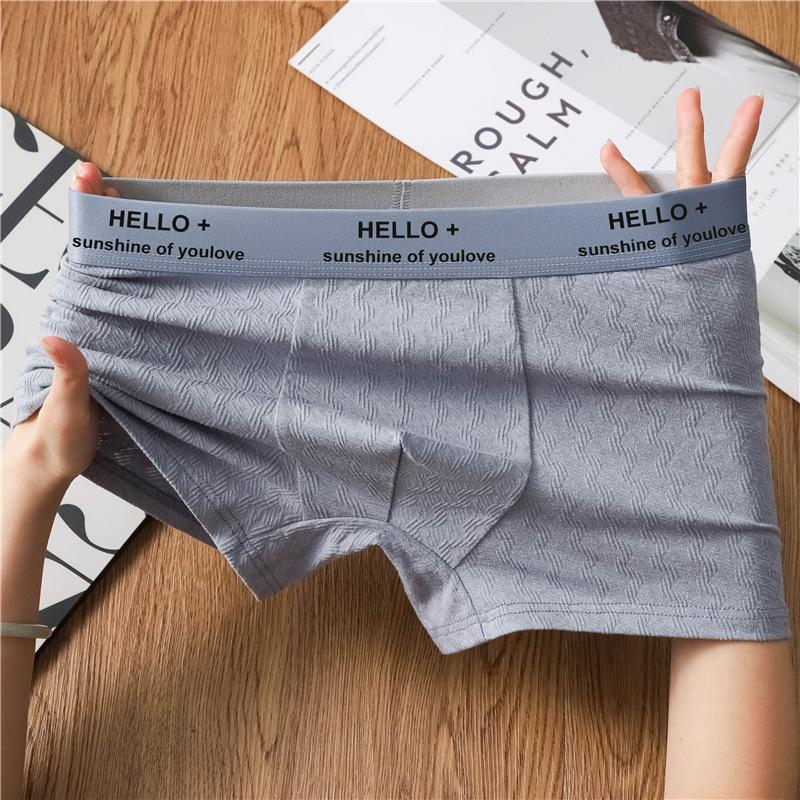 Мужские трусы-боксеры, сексуальные трусики, хлопковые трусики, мужские трусы, мужские шорты, нижнее белье Homme U Convex