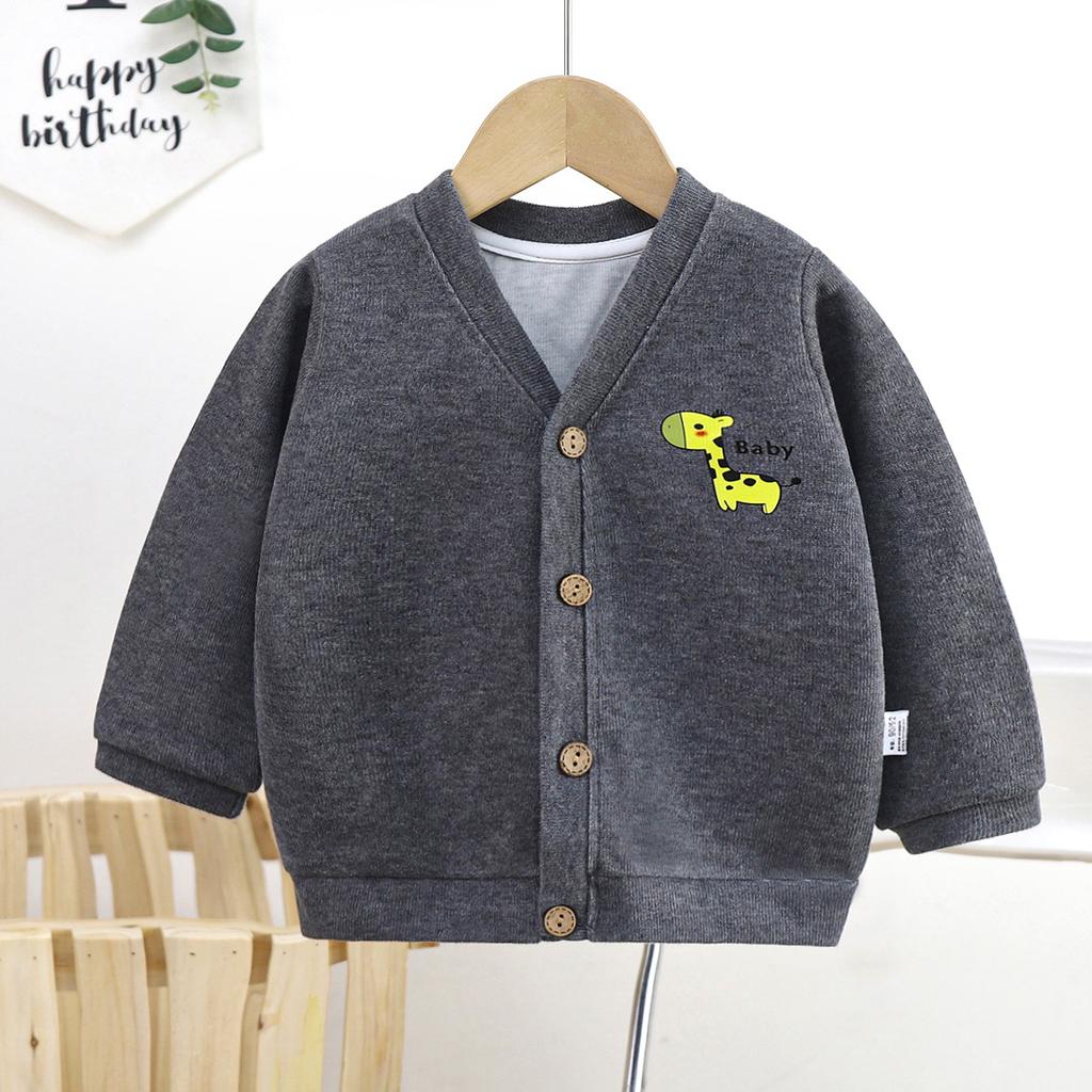 Children's Sweater Coat Fall Boys Casual Cardigan Sweater