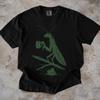 Retro Praying Mantis Skull Graphic Tee, Dark Academia Insect Shirt