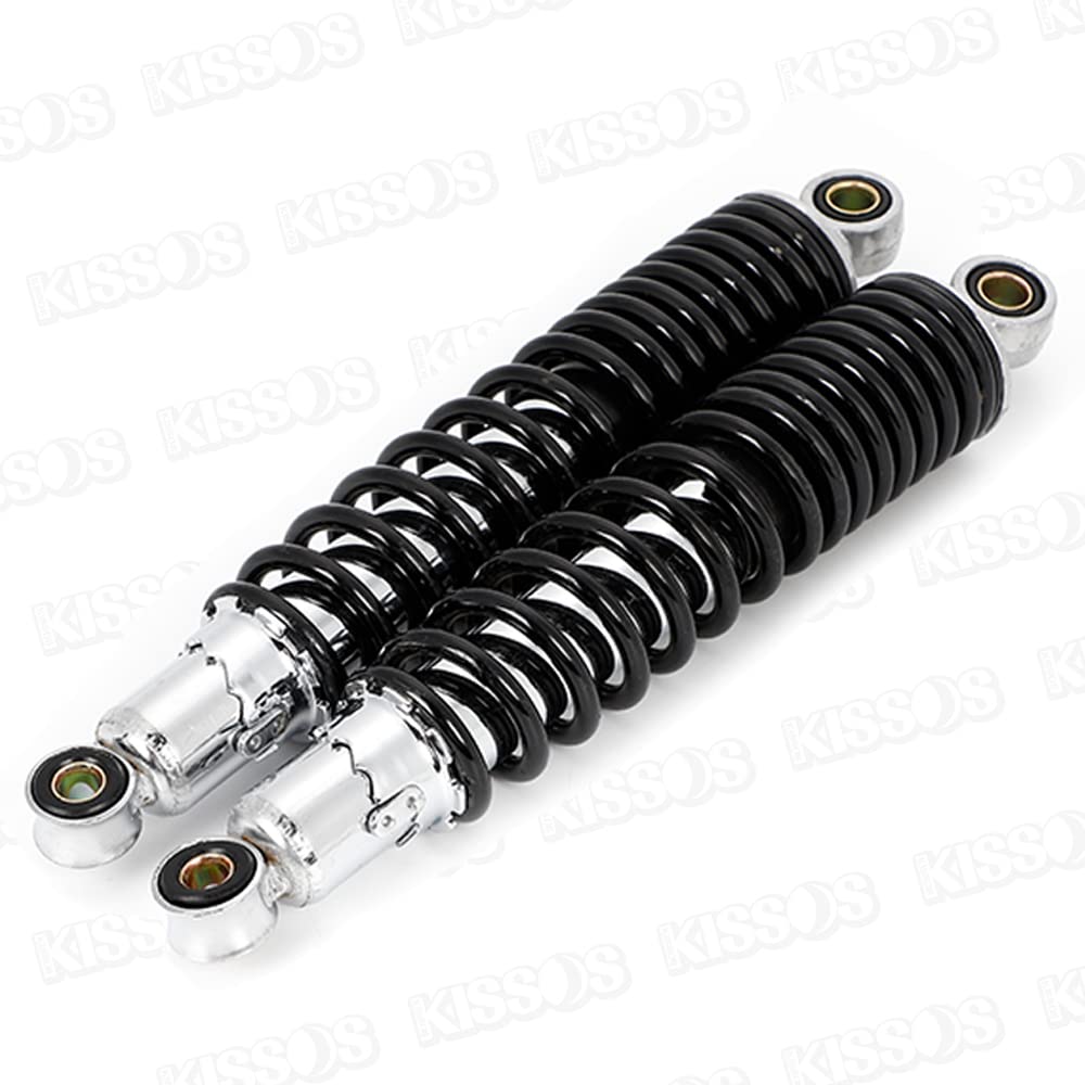 Амортизатор задней подвески мотоцикла 310 мм внешний продукт запчасти для ремонта левый и правый комплект универсальный (черный)