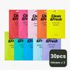 Eunyul Clean & Fresh Sheet Mask Pack 10 видов (11 вариантов)