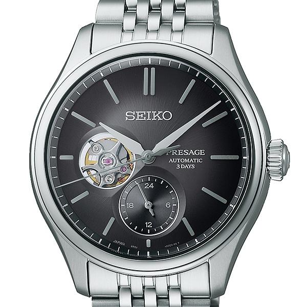 Seiko Men's SARJ009 (PRESAGE Classic Series Mechanical Men's Metal Band) Round Watch Silver