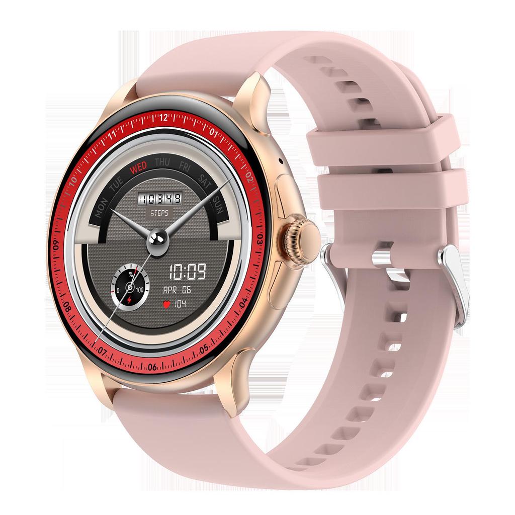 «Умные часы HK49: Bluetooth-вызовы, AMOLED-дисплей, HD-голосовое управление, NFC, обновления погоды, музыка, пульсометр
