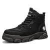 Men's shoes autumn and winter new casual high-top Martin boots outdoor non-slip and wear-resistant mountaineering shoes men's platform tooling shor