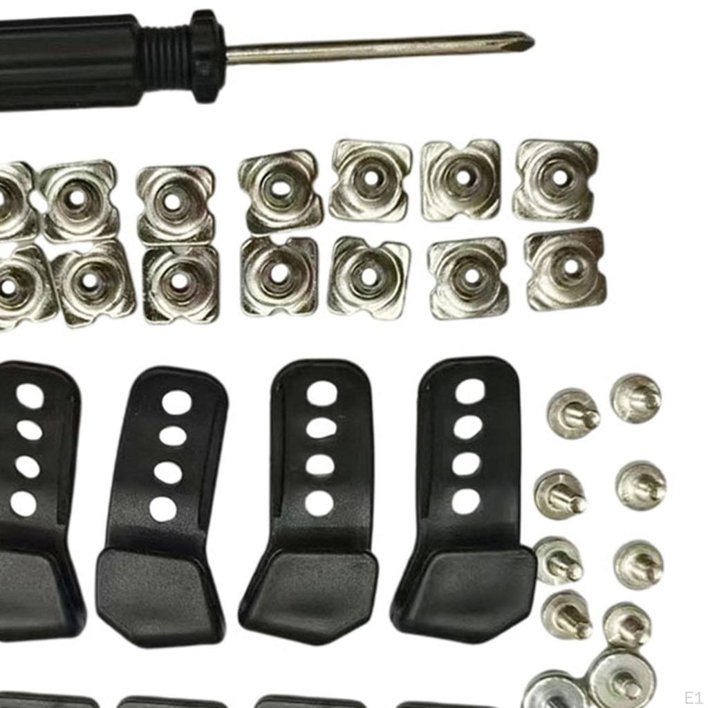 53 предмета комплект для ремонта хоккейного шлема сменные J-образные зажимы инструменты для обслуживания оборудование крепеж