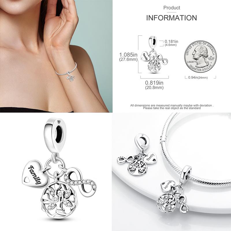 925 Стерлинговое Серебро Красочный Ловец Снов Светящийся Светлячок Подарок Самолет Земля Шармы Подходят Оригинальный Подвеска DIY Изготовление Ювелирных Изделий