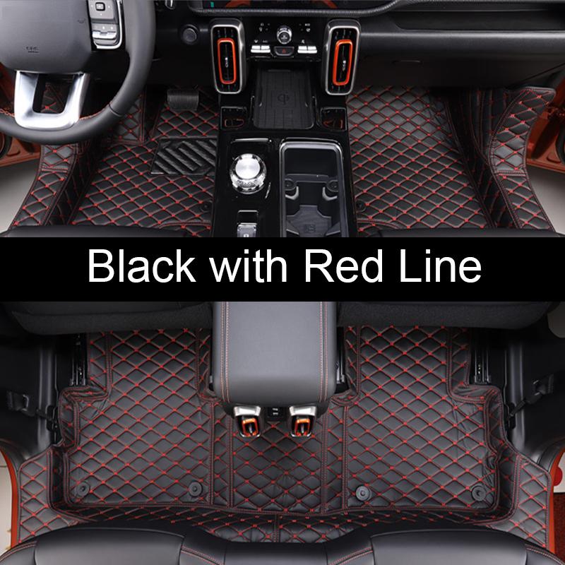 3D полный объемный автомобильный напольный коврик для Great Wall GWM Haval Dargo 2021-2025, защитные подкладки для ног, ковер из искусственной кожи, водонепроницаемый