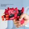 3-6 Years Old Children Soft Bullet Toy Dinosaur Handheld Gun Left Wheel Launch Suction Cup Burst Toy Gun Boys Girls