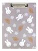 Dick Bruna Miffy Greige Clipboard, & Boris, [ST-ZMF0054]