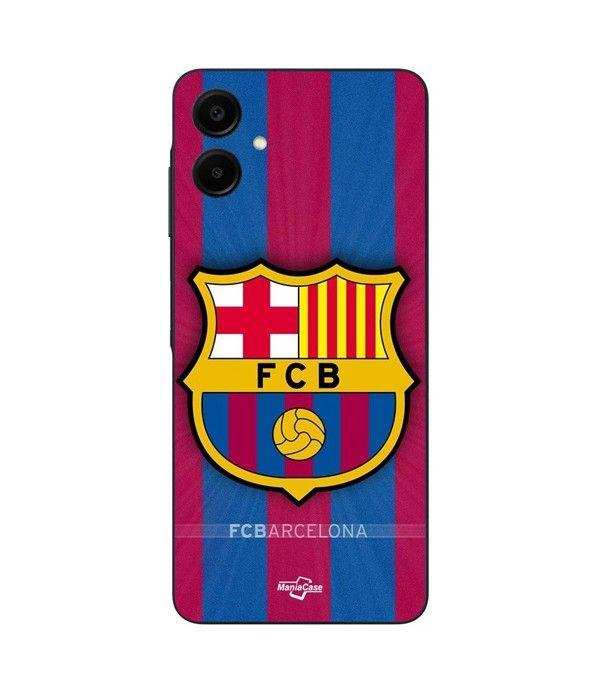 Чехол - ФК Барселона - Galaxy A06 - Силикон - Мягкий - Черный