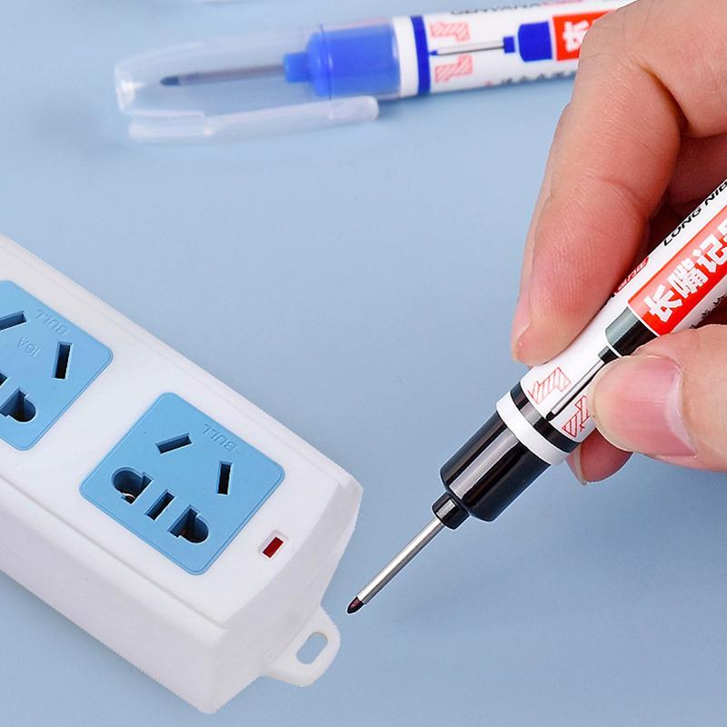 20 мм длинная голова маркеры ручка ванная комната деревообработка украшения водонепроницаемый маркер