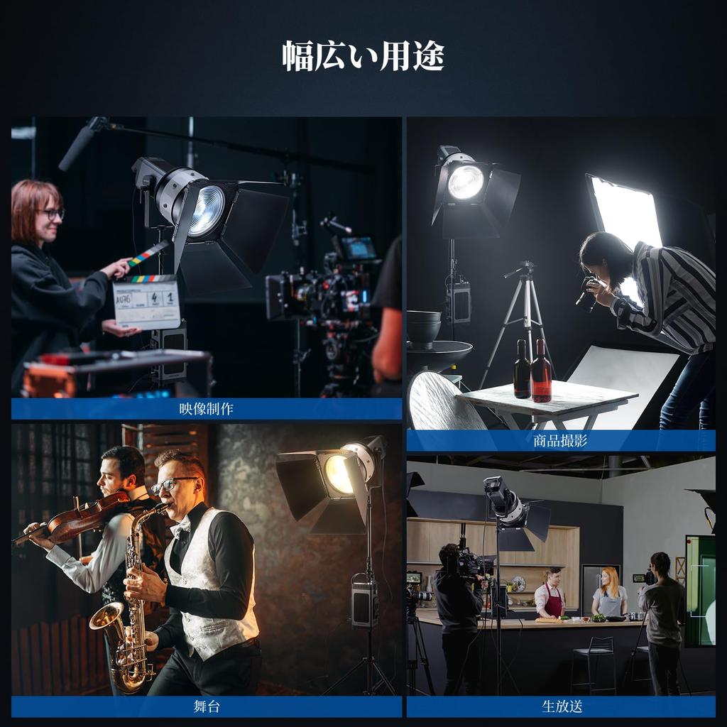 Фокусирующая линза Френеля NEEWER с креплением Bowens с переменным углом луча и шторками для CB300B CB300C CB200 CB200B CB200C AS600B 600 Вт LED Video CSF10