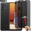 Tempered Glass Screen Protector - BOOLING - Compatible Samsung Galaxy A32 - Anti-spy - Easy Installation - 9H