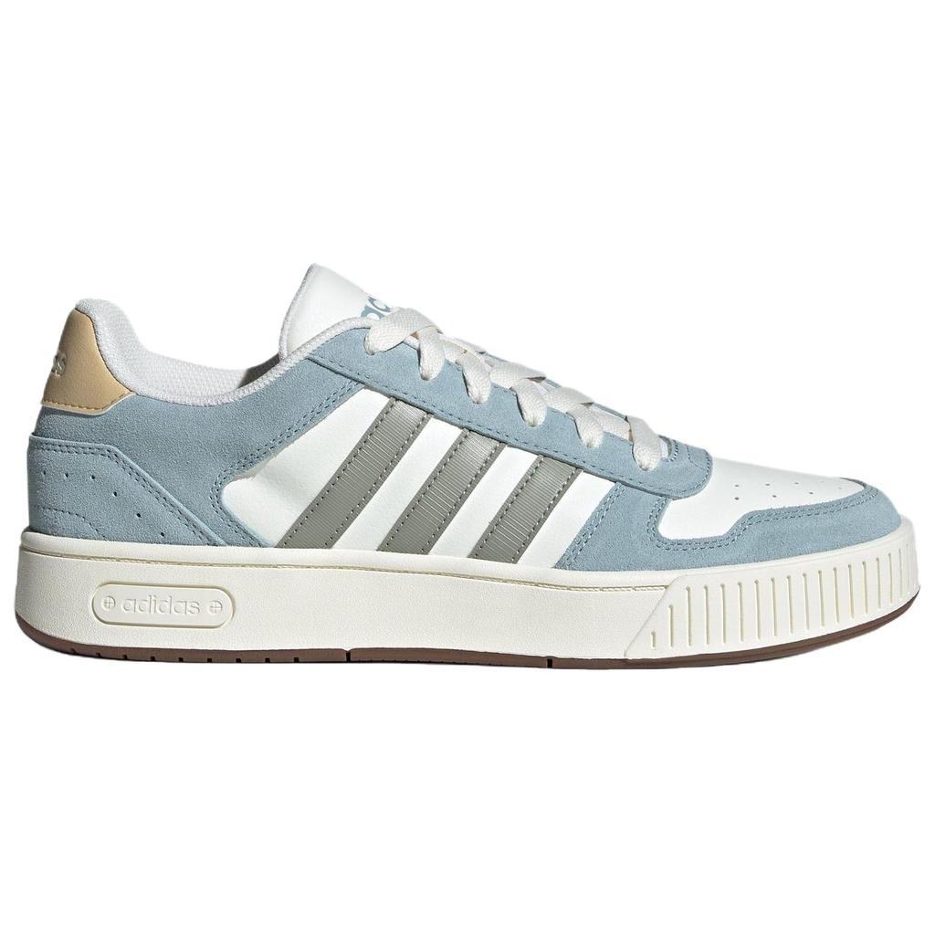 Adidas Neo D-Pad Classic Comfortable Versatile Non-Slip Wear-Resistant Low-Top Skate Shoes Unisex Sneakers White Blue KI5878