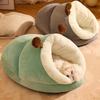 Cat Sleeping Bag Thermal Winter Cat House Reusable Pet Sleeping Bag Multipurpos Warm Cave Nest Soft Indoor Cat House For Small