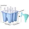 4/6-ячеечная силиконовая форма для мороженого с ручкой, форма для мороженого, летняя детская форма для изготовления мороженого, форма для лотка для кубиков льда