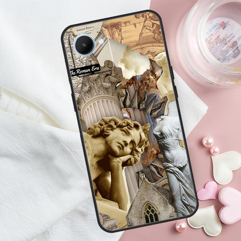 Греческая мифология Цифровой Для Realme GT 6T 6 5 GT7 Pro C67 C75 C61 C55 C53 C51 C21Y C25S 10 11 12 13 14 Pro Plus Чехол