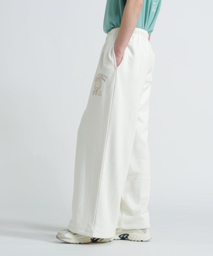 AVIREX 50th VARSITY PANTS M 783-5210604 white