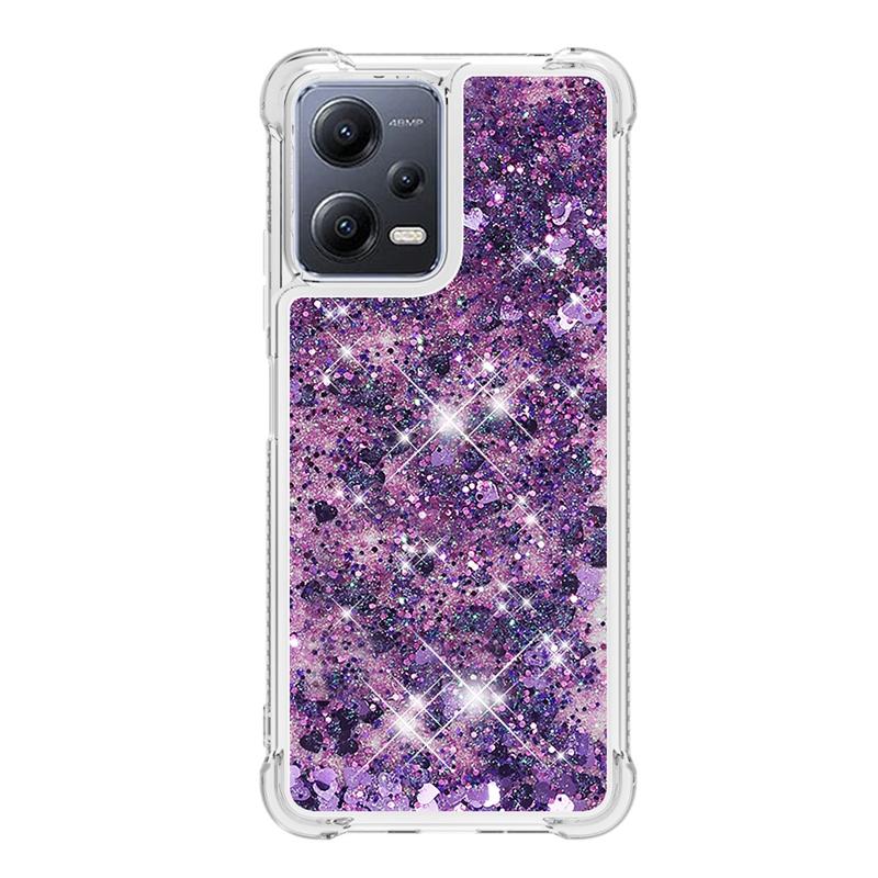 Чехол Redmi Note 12 Pro Для Funda Xiaomi Redmi Note 12 Pro Чехол Динамический Жидкий Чехол с Блестками на Redmi Note12 12Pro Чехлы для Телефонов